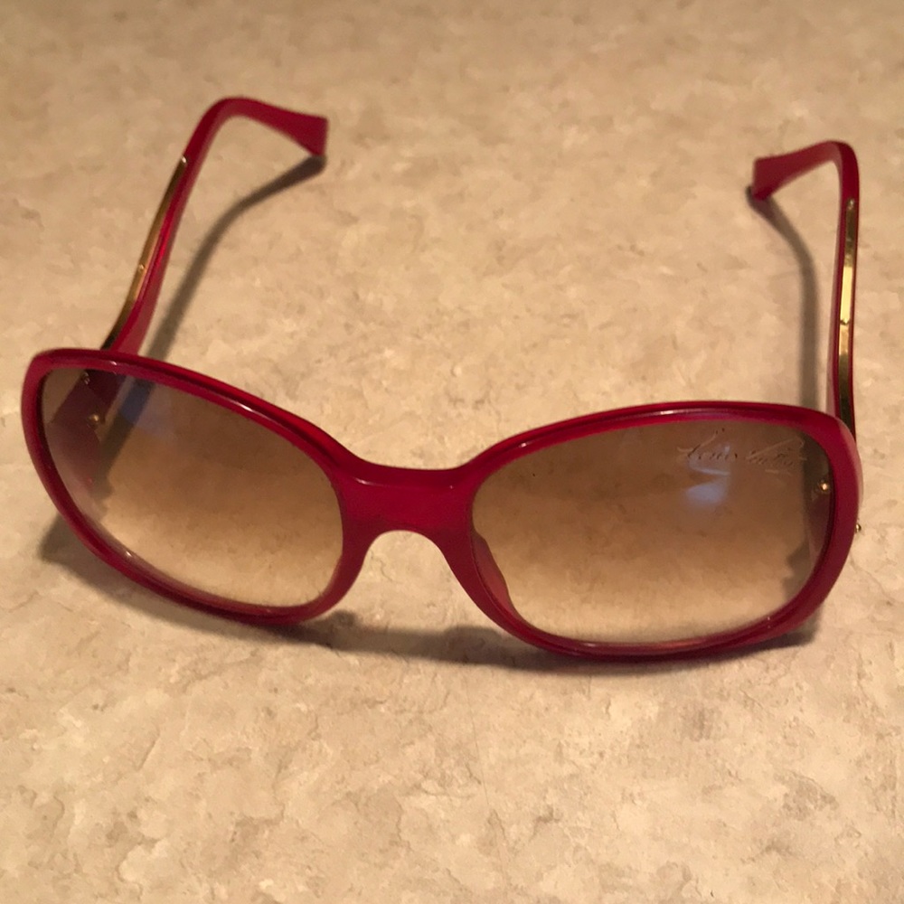 Louis Vuitton Red Gina Sunglasses Z0075W 100
